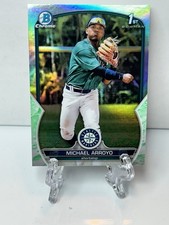 2023 1st Bowman Chrome Michael Arroyo Lunar  Refractor Seattle Mariners #BCP-63