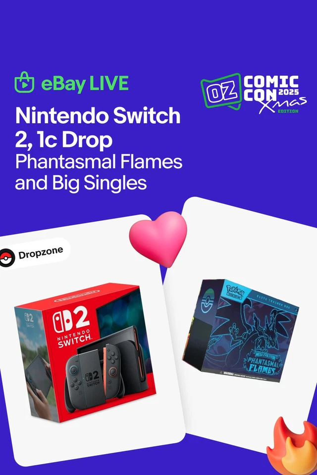 1c Nintendo Switch 2, Phantasmal ETB Penny Drop and Big Singles