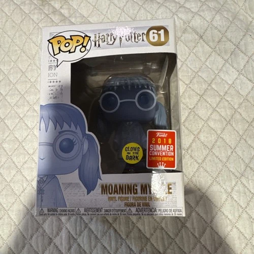 Funko Pop! Vinyl: Harry Potter Moaning Myrtle Glow-in-the-Dark Figure 2018 SDCC