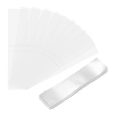 400Pcs Clear Perforated Shrink Band 210x50mm Fits Cap Diameter 132mm