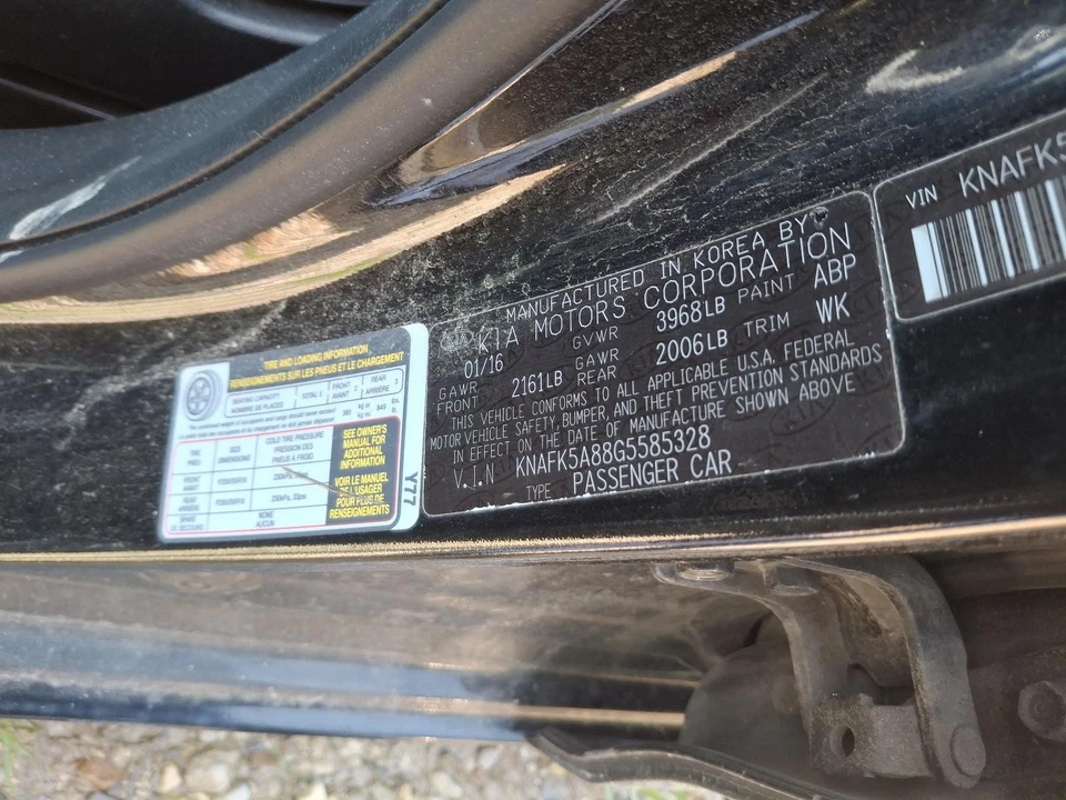 二手空气净化器组件适合:2016 起亚 Forte 2.0L 加拿大排放 A 级 — 第 4/4 张图片