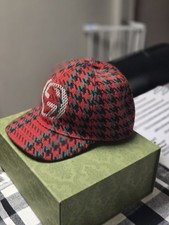 MENS GUCCI PLAID HAT