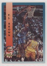 1992 Front Row PJ Brown #12 d5h