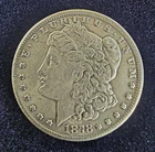 1878-CC Morgan Silver Dollar Key Date First Year Carson City XF/AU Sharp Detail