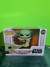 The Child with Cup #378 Star Wars The Mandalorian Funko Pop! w/Protector