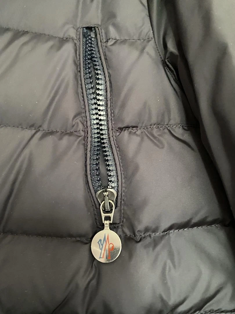 Moncler Piumino Borchie Cappuccio Navy Donna M Edizione Limitata Raro Modello Piumino Ja