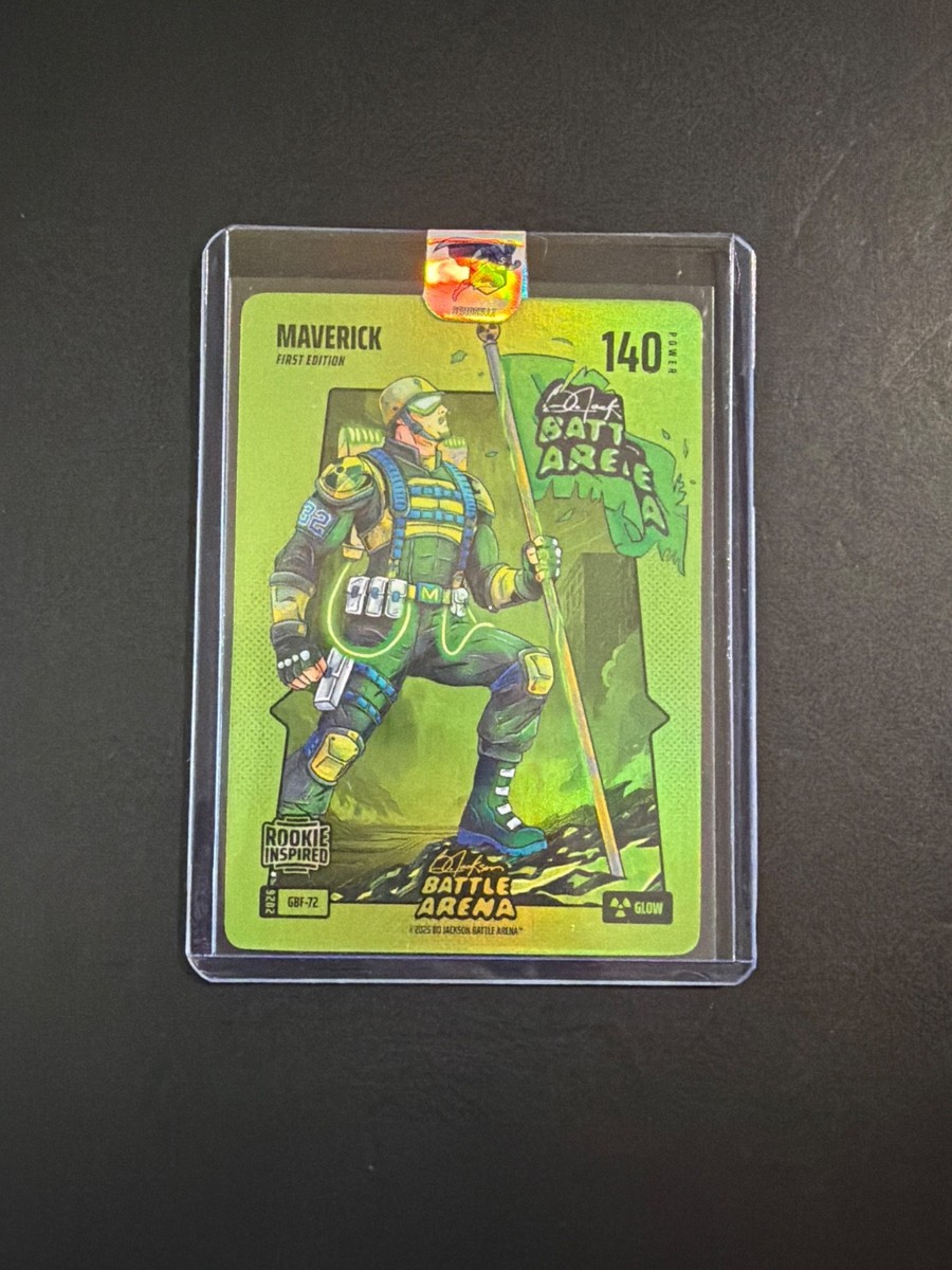 Maverick Bo Jackson Battle Arena 140 Power Glow GBF-72 2026 Rookie Inspired Foil
