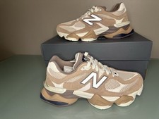 Rare New Balance 9060 Brown/Beige/Blue Sneakers, Men's US Size 5.5 Women's 7