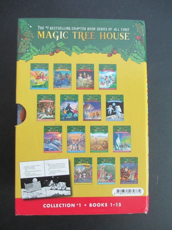 Magic Tree House Collection 1  Boxed Book Set 1-15 by Mary Pope Osborne Paperbac - Image 3 of 4