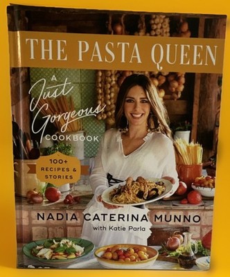 Pasta Queen: Just Gorgeous Cookbook, Hardcover, Munno, Italian Cuisine, 2022