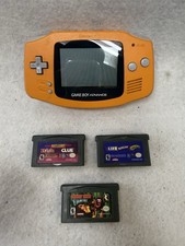 Nintendo Gameboy Advance Console Spice Orange...