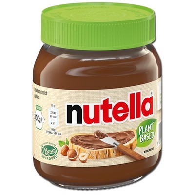 (12,26 /1kg) Ferrero Nutella Plant Based 350g Glas veganer Brotaufstrich