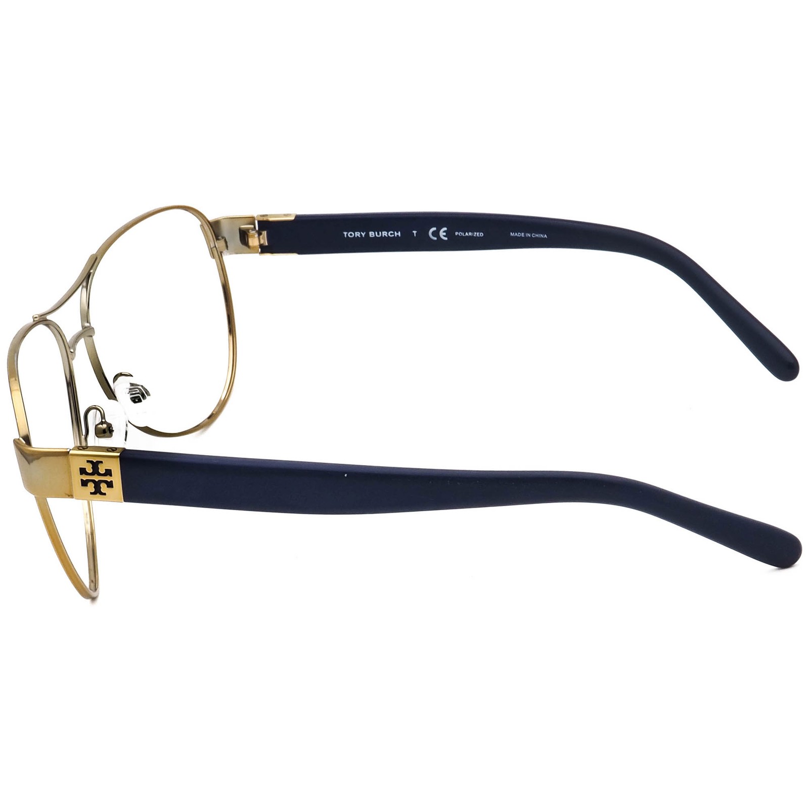 Tory Burch Women's Sunglasses Frame Only TY 6051 304122 Gold/Blue Aviator 60 mm thumbnail 5