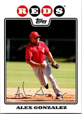 2008 Topps Cincinnati Reds - Alex Gonzalez #CIN8