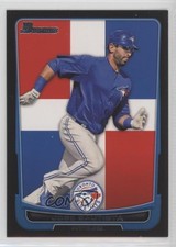 2012 Bowman International Jose Bautista #127 c7w