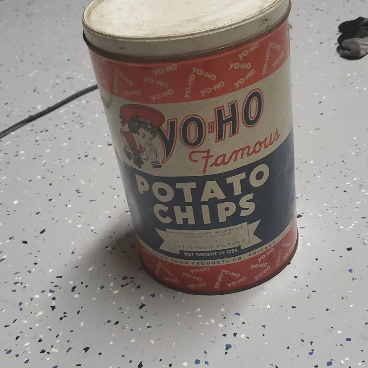 Potato Chip Tin for sale | eBay