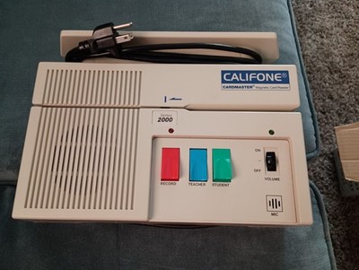 Califone Card Master 2000 Series 2010 Magnetic Card Reader
