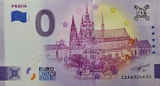 0 Euro Schein Praha CZAA 2022-6