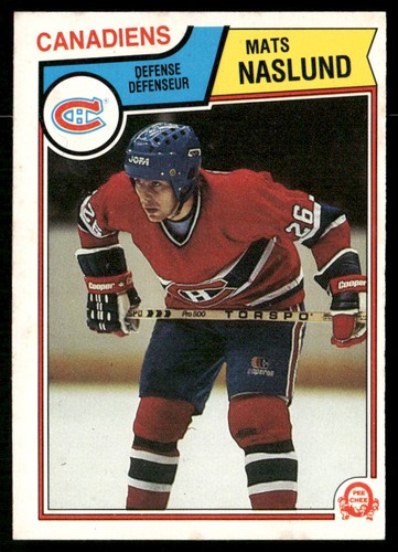 Mats Naslund #193 1983 O-Pee-Chee card