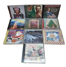 Lot of 10 assorted Christmas Cd's Alps Como  Europe Santa Claus+ (#4)
