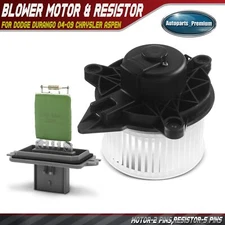 HVAC Blower Motor & Resistor Kit for Chrysler Aspen 07-09 Dodge Durango 04-09