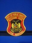 Missouri State Fire Marshal - Department of Public Safety - Shoulder Patch
