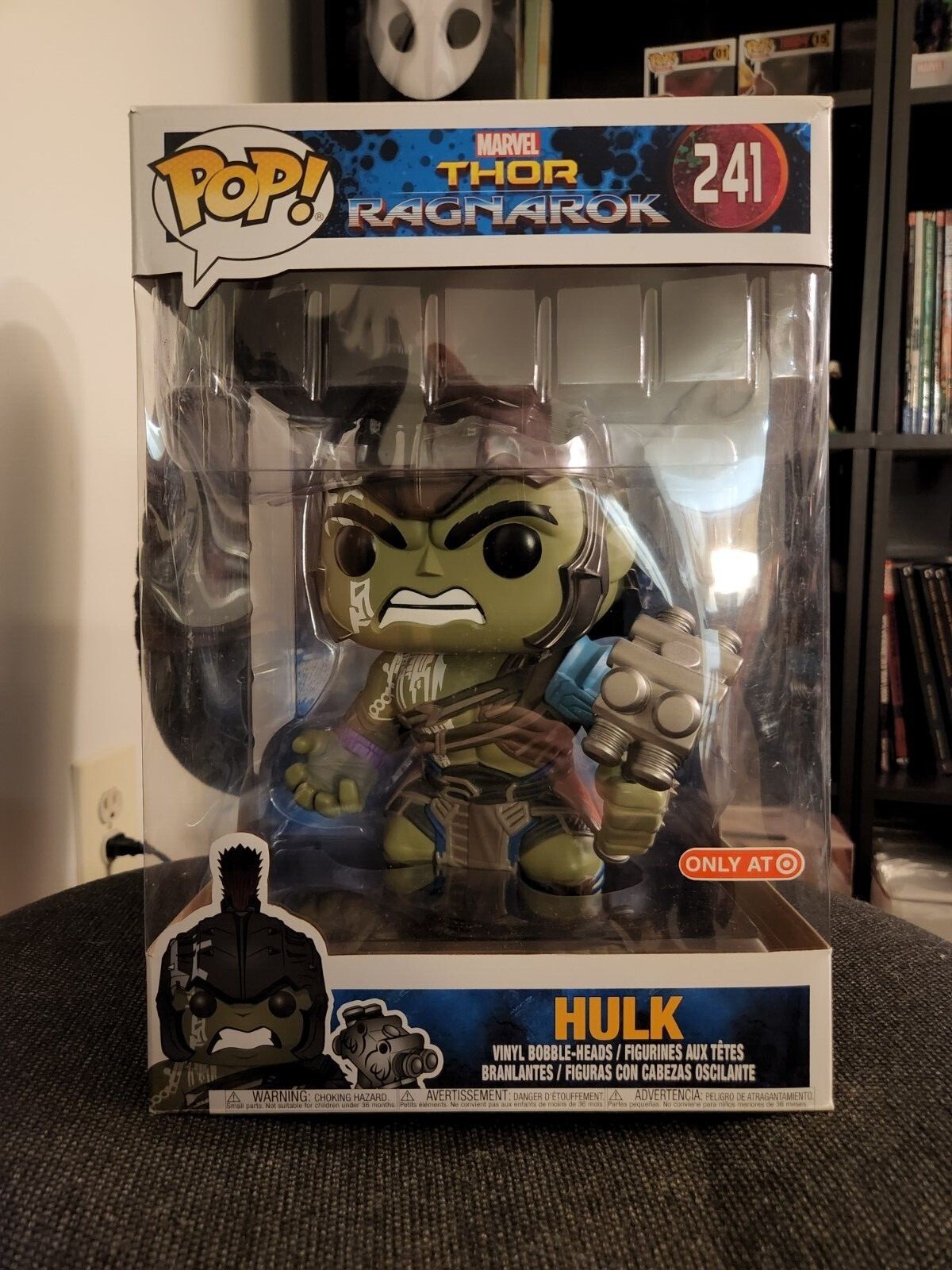 10 Inch Hulk 241 Funko Pop Thor Ragnarok Pops Hulk Funko Pop