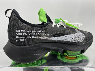 シューズ NIKE - NIKE AIR ZOOM TEMPO NEXT% x OFF-WHITE Air Zoom Tempo NEXT% x Off-White™ 'Black' Release Date. Nike