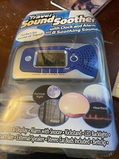 Lifelong Travel Sound Soother With Clock  8 Soothing Sounds Brand NEW SEALED
