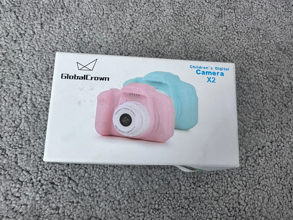 GlobalCrown Kids Camera,Mini Rechargeable Child Digital Camera Shockproof Video - Image 2 of 4