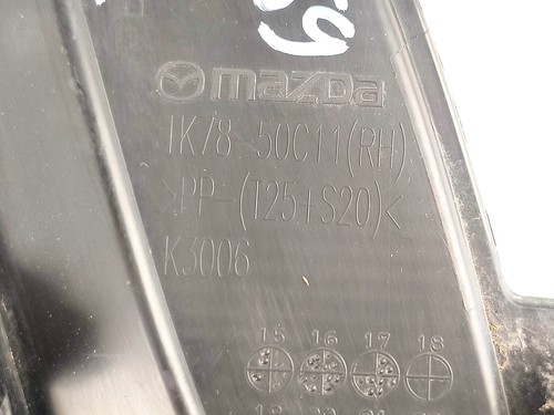 16-23 MAZDA CX-9 CX9 FRONT RIGHT SIDE FOG LAMP LIGHT SUPPORT FILLER PANEL OEM - Picture 3 of 3