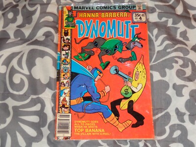 Dynomutt #4 - MARVEL COMICS - 1978