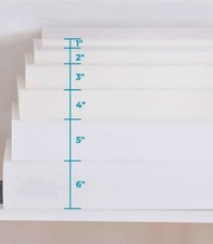 Upholstery White Foam Cushion Seat Pad Sofa Replacement Cut to Any Size