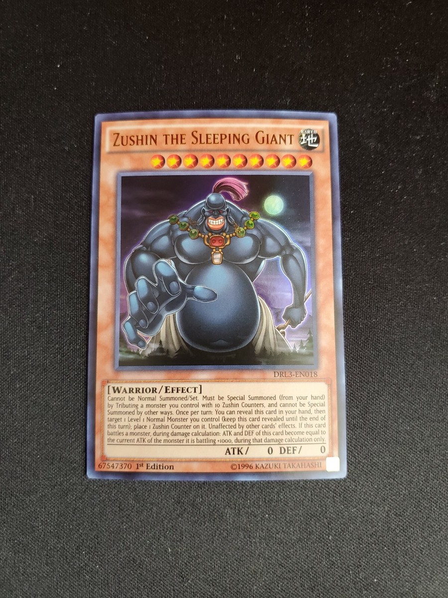Zushin the Sleeping Giant - YuGiOh! Dragons of Legend Unleashed -  DRL3-EN018 | eBay