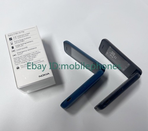 Unlocked Nokia 2780 Flip 4G WIFI LTE 512MB RAM 5MP KaiOS New seal Big Keyboad - 第 11/25 張圖片