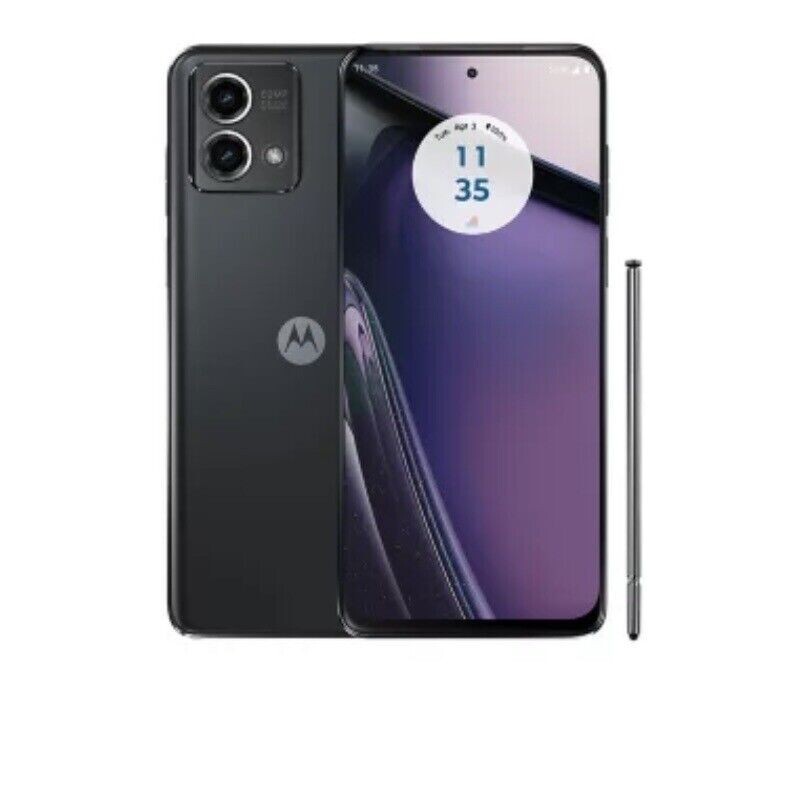 BRAND NEW MOTOROLA MOTO G STYLUS 5G 2023 128GB, UNLOCKED 50MP CAM BLACK 6GB RAM