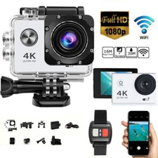 1080P WiFi 4K HD Action Sport Waterproof Camera 20MP Recorder Camcorder DVR DV