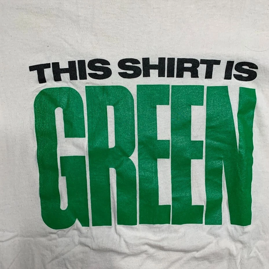 Camiseta Houlihans Guinness 1992 St Patricks Day Verde L Long Island Fabricada nos EUA - Imagem 2 de 4
