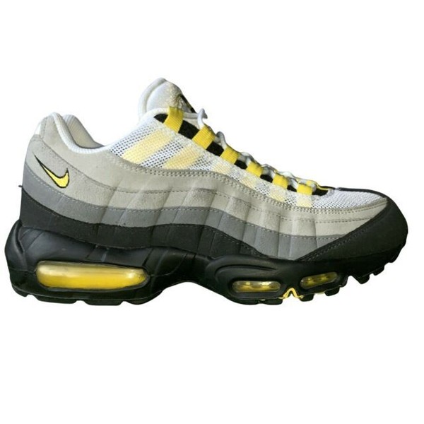 gray and yellow air max 95