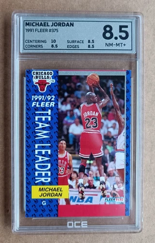 Jordan 1991 Fleer Jordan #375
