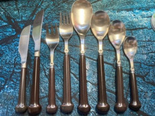 Lovely Vintage Denby Regency Stoneware Rich Brown Cutlery, choose your selection
