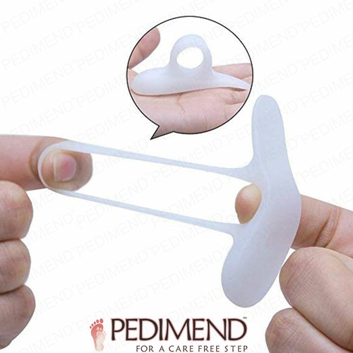 PEDIMEND™ Silicone Gel Single Loop Hammer Toe Straightener for Overlapping Toes - Picture 2 of 12