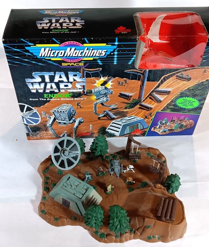 Star Wars Micro Machines ENDOR playset - Complete w Box - Galoob 1990s - Picture 4 of 8