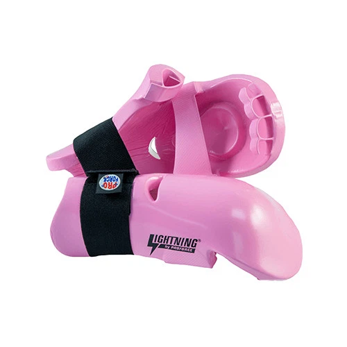 ProForce Lightning Karate Sparring Gloves Punches Kids Youth and Adult - Pink