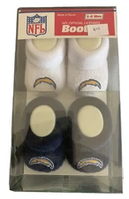 Bootie Infant 3-6 Months Bootie San Diego Chargers