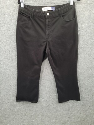 Gap Boot Cut Capri Jeans Womens 10 Mid Rise Straight Leg