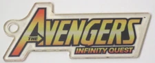 Avengers Infinity Quest Stern Pinball Plastic Key chain Fob - New