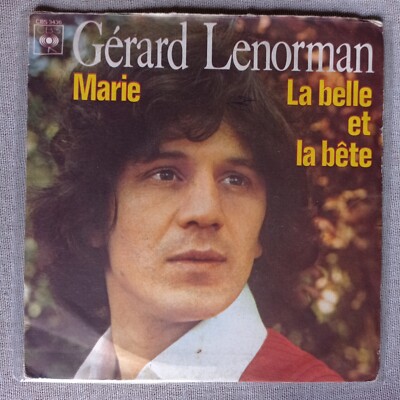 Gerard Lenorman   La Belle Et La Bete [1975] Vinyl 7'' Single Chanson France CBS