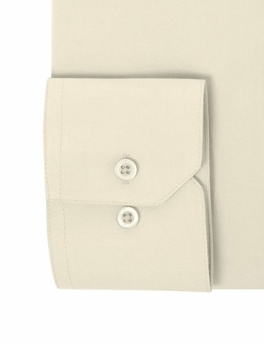 Berlioni Italy Men's Premium Classic French Convertible Cuff Solid Dress Shirt - Picture 30 of 74