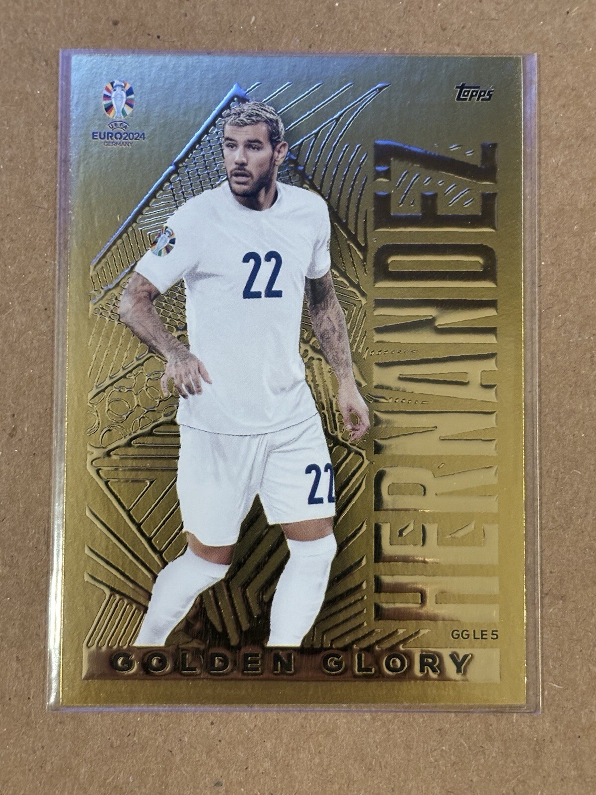 Theo Hernandez /Topps GOLDEN GLORY Limited Edition